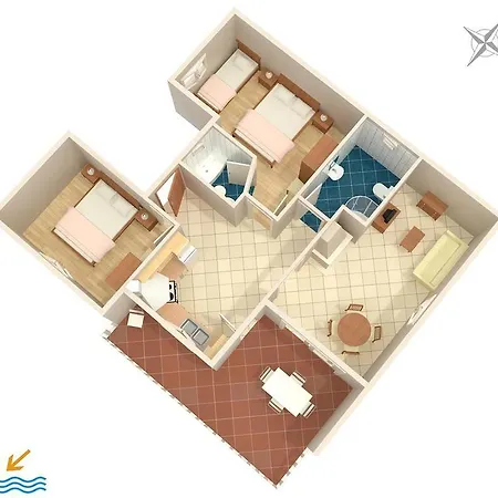 Apartmán Ivan Dolac 592d Jelsa (Hvar)